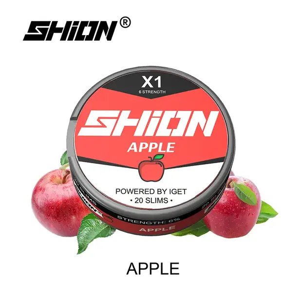 Apple – IGET SHION X1 Nicotine Pouch 6mg IGET Shion X1 Nicotine Pouch — buy IGET vape online in Australia